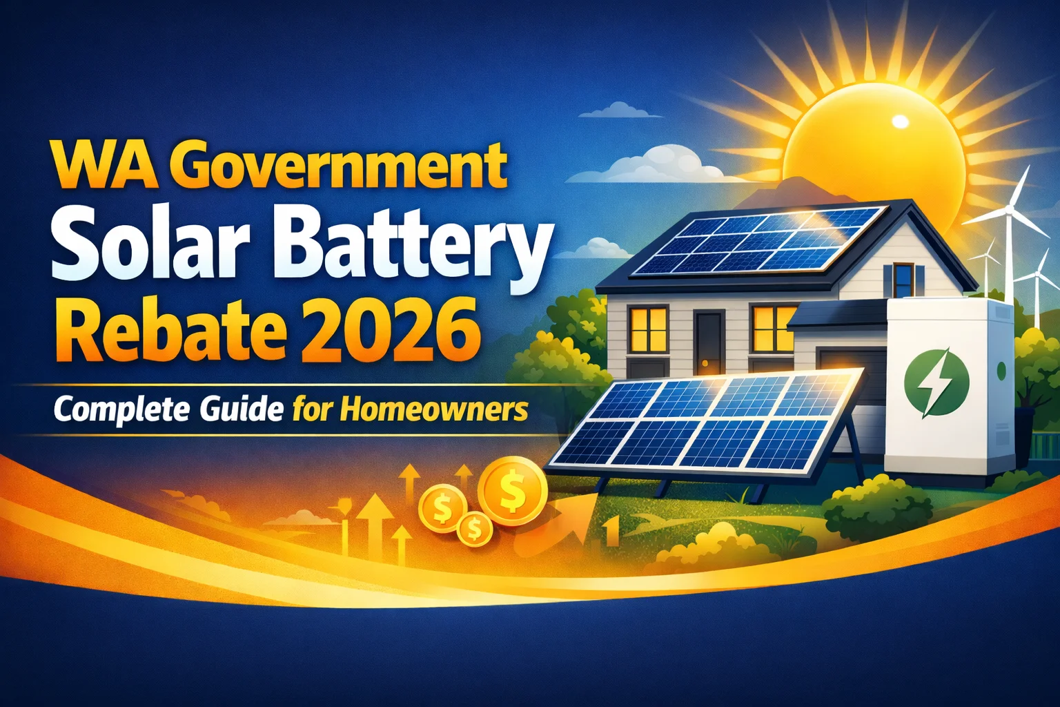 WA Government Solar Battery Rebate 2026
