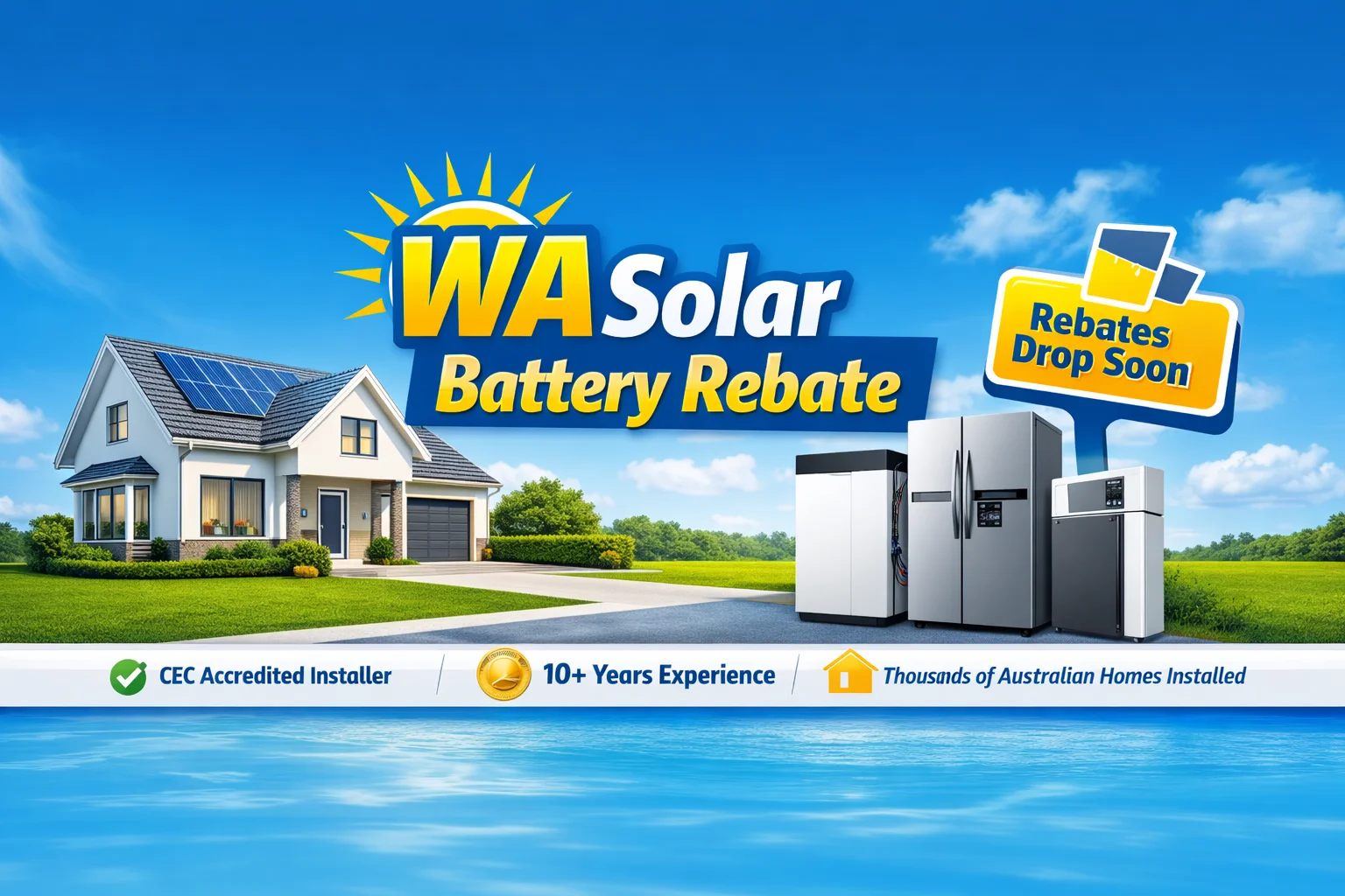 Battery Rebates Reducing from May 1st 2026